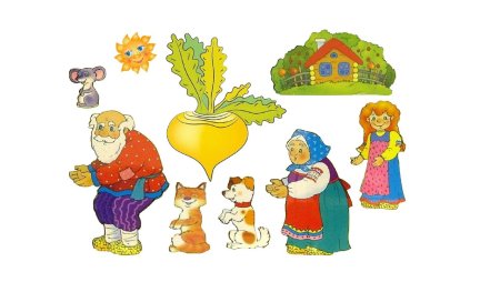 Герои сказки Репка Репка