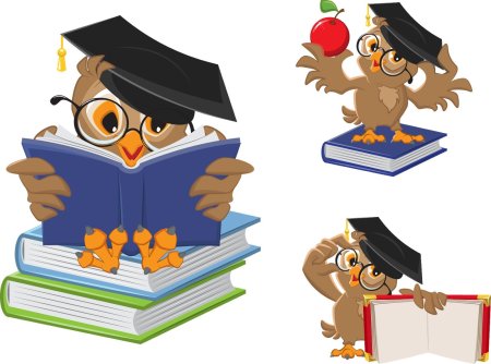 Символ Сова с книгой
