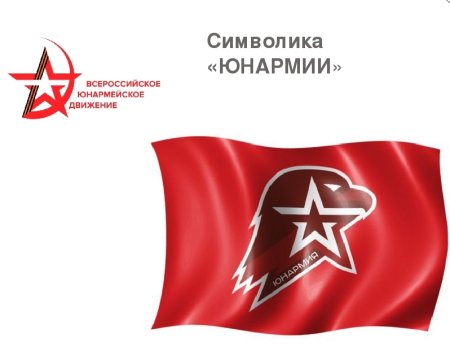 Символика Юнармии