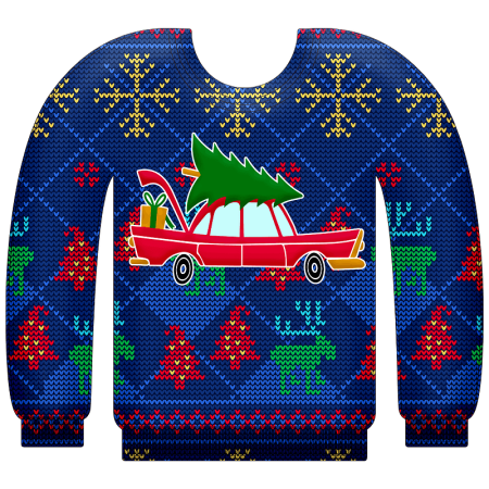 Нарисованный свитер