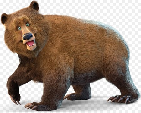 Медведь мультяшный