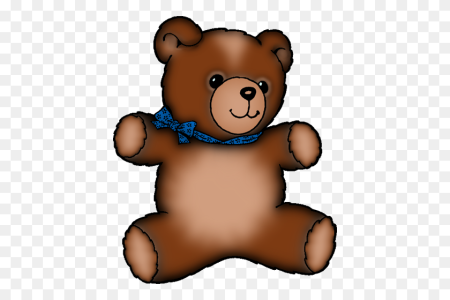Медведь на белом фоне