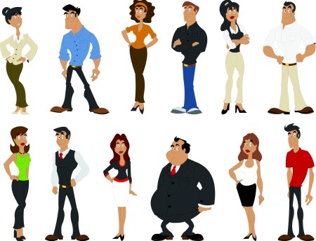 Персонажи люди