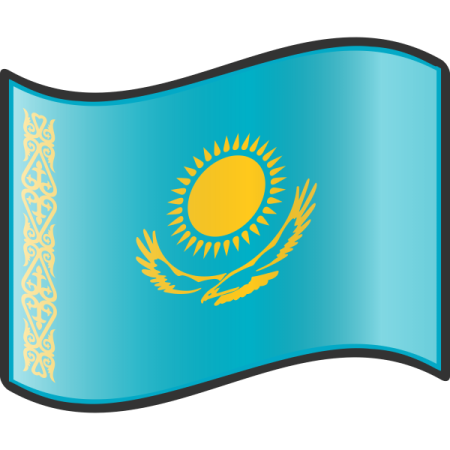 Флаг Республики Казахстан