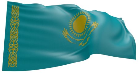 Флаг РК Казахстана
