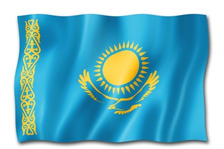 Флаг Казахстана