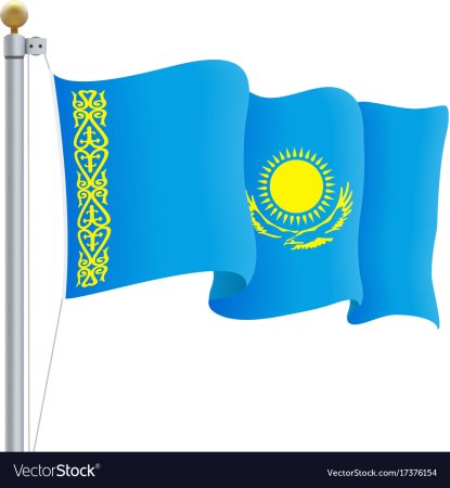 Гос флаг Казахстана