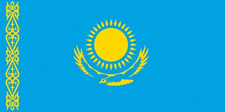 Казахстан флаг для одежды