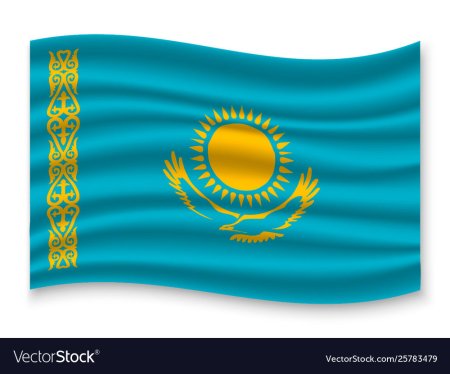 Флаг Казахстана