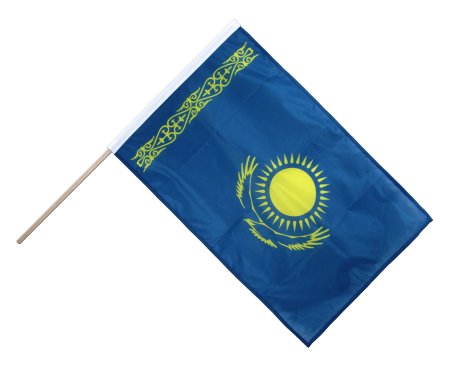 Флаг Казахстана рисунок