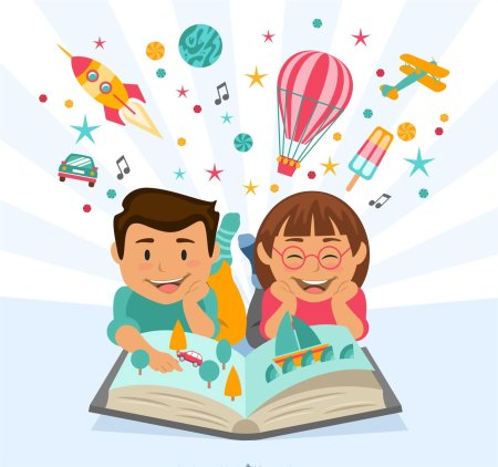 Логотип книжки для детей