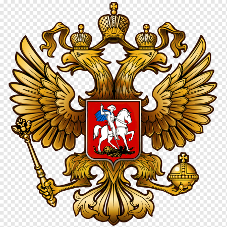 Флаг Российской Федерации с гербом