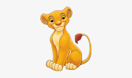 Король Лев Симба Львенок с короной