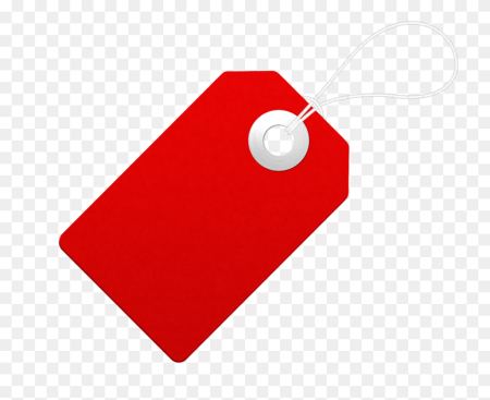 Бирка красная