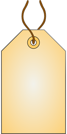 Бирка ценник