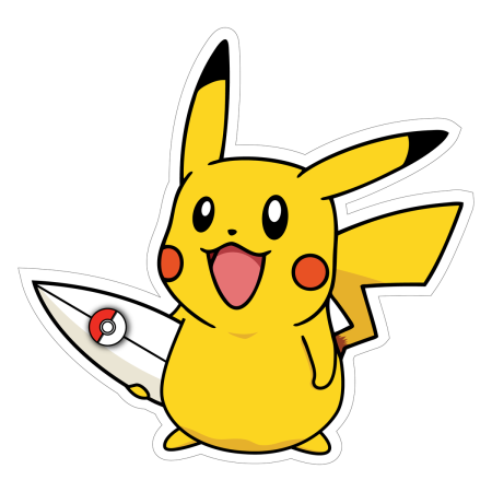 Покемон Pikachu хвост