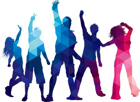 Танцующие люди