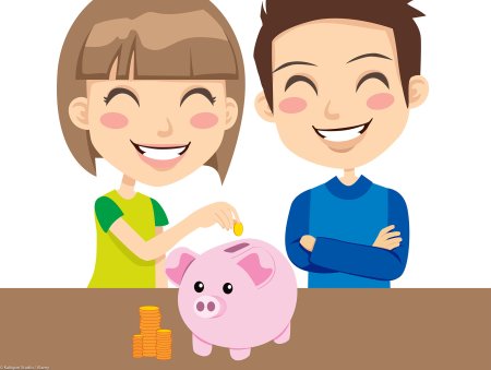 Дети и финансы мультяшная