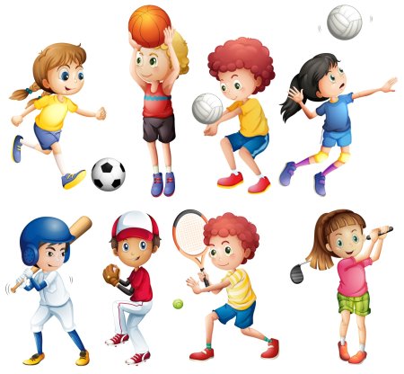 Спортивные картинки для детей
