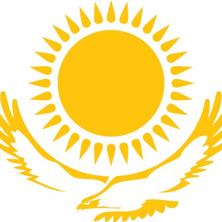 Орёл на флаге Казахстана