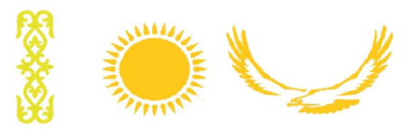 Флаг Республики Казахстан