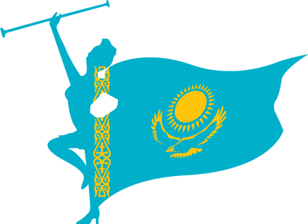 Флаг Республики Казахстан