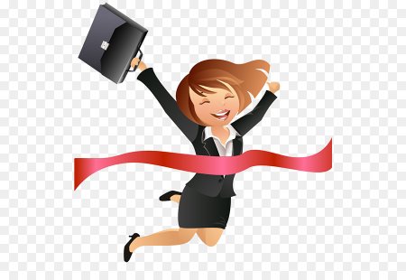 Успешный человек мультяшный