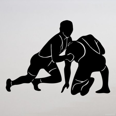 Вольная борьба вектор