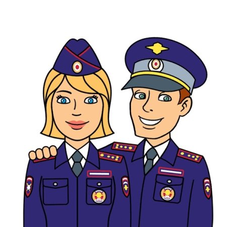 Полицейская форма мультяшная