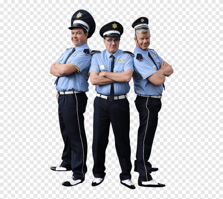 Мент на прозрачном фоне
