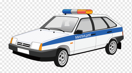 ВАЗ 2108 ДПС рисунок сбоку