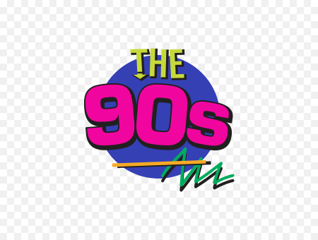 Логотип в стиле 90х