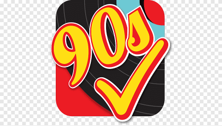 Надпись 90-е