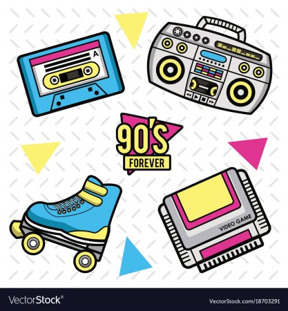 90е вектор
