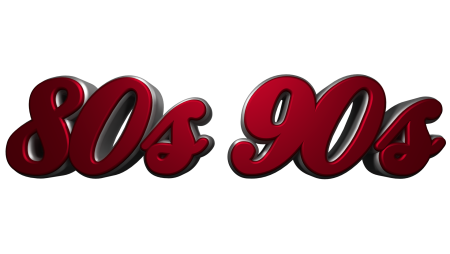 Надпись 80-90
