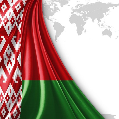 Белорусский флаг вектор