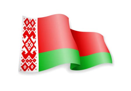 Белорусский флаг лента