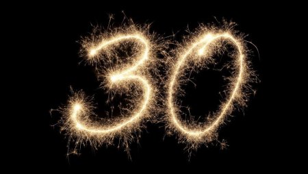 30 Лет красивые цифры
