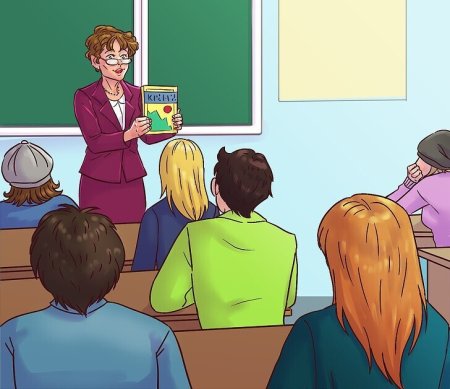 Родители на собрании в школе