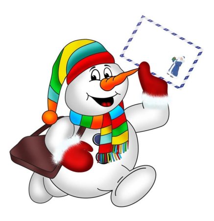 Веселые новогодние персонажи