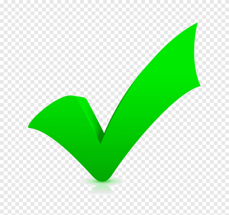 Знак галочка