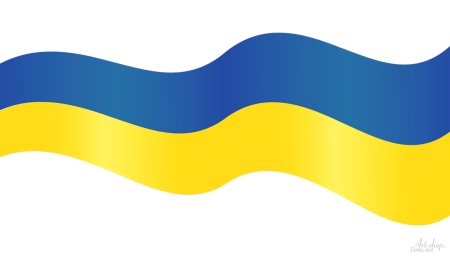 Флаг Украины лента
