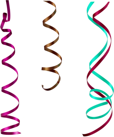 Серпантин украшение