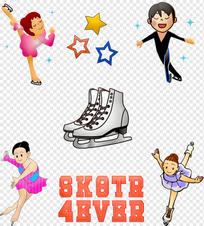 Фигуристка рисунок