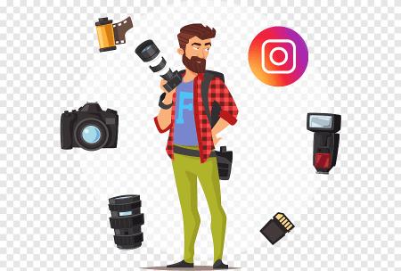 Мультяшный фотограф