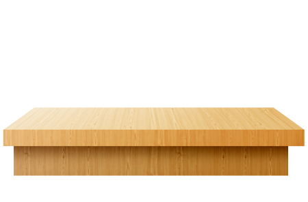 Деревянная столешница без фона