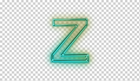 Z на прозрачном фоне для фотошопа