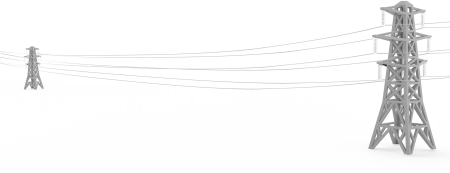 Трехмерная модель ЛЭП