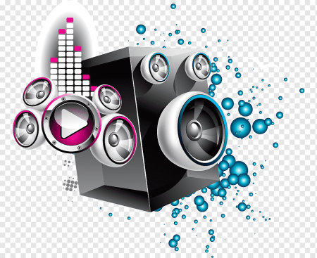 Музыкальные колонки для фотошопа