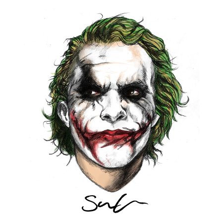 Стикеры телеграмм Джокер Леджер